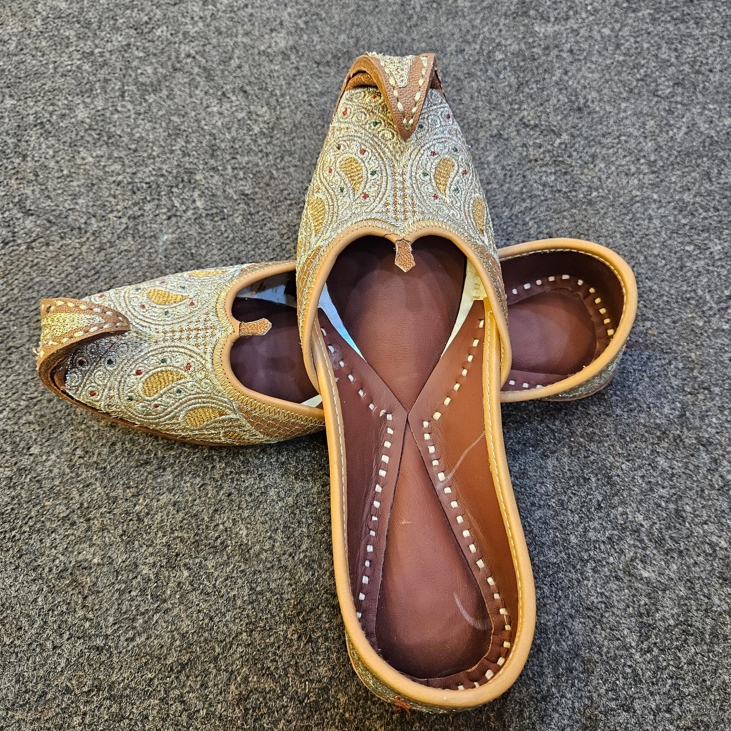 Khussa Leather Punjabi Jutti